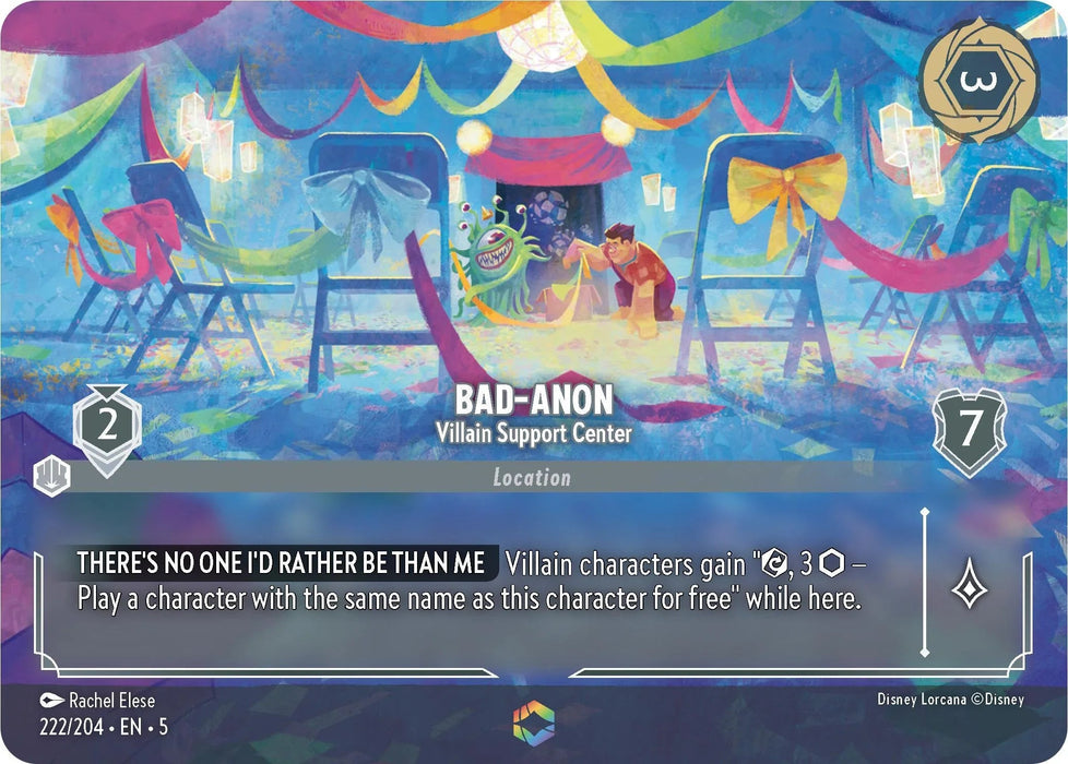 Bad-Anon - Villain Support Center (Enchanted) (222/204) [Shimmering Skies] - for just $7.10! 