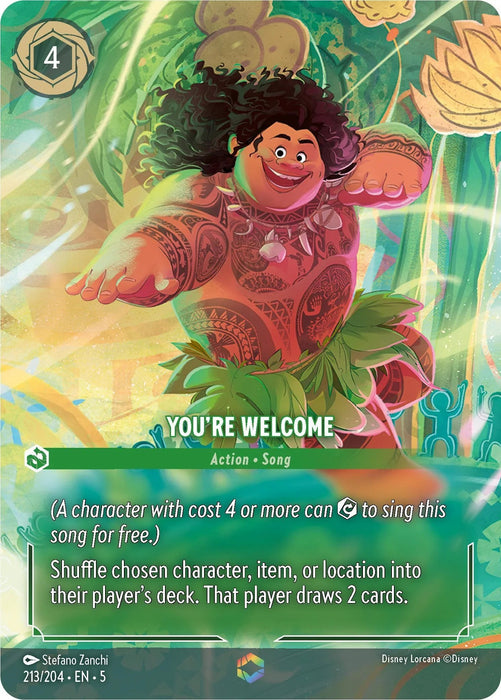 You're Welcome (Enchanted) (213/204) [Shimmering Skies] - for just $27.80! 
