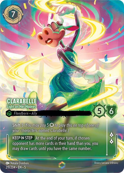 Clarabelle - Light on Her Hooves (Enchanted) (211/204) [Shimmering Skies] - Just $38.40! Shop now at Retro Gaming of Denver