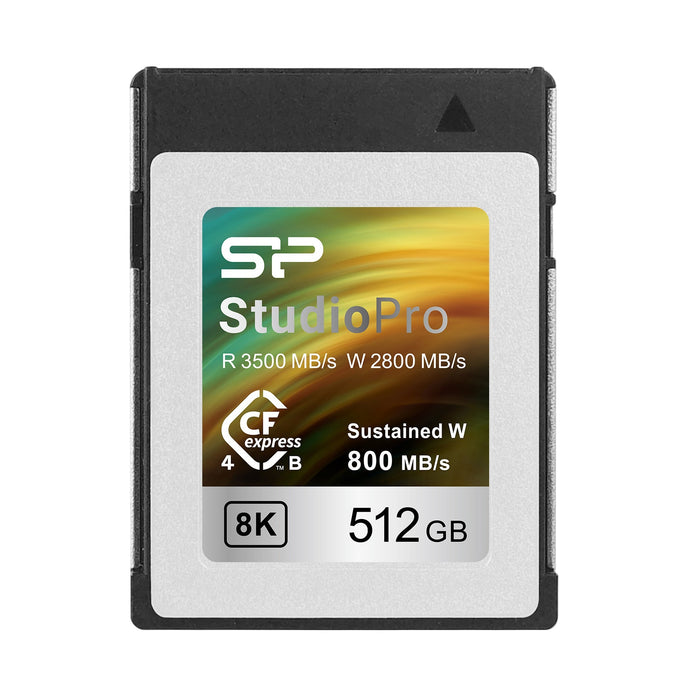 Silicon Power 512GB StudioPro CFexpress 4.0 Type B Memory Card - for just $379.97! 