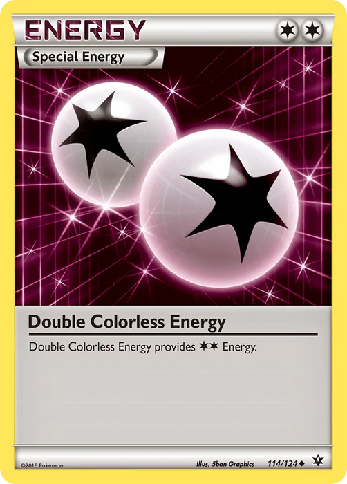 Double Colorless Energy (114/124) [XY: Fates Collide] - for just $0.25! 