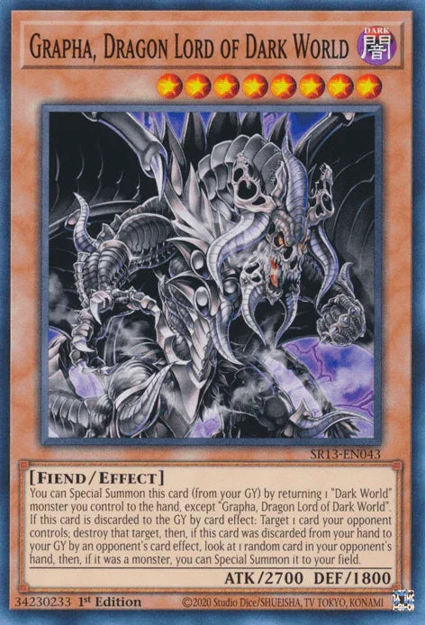 Grapha, Dragon Lord of Dark World [SR13-EN043] Common - for just $0.10! 
