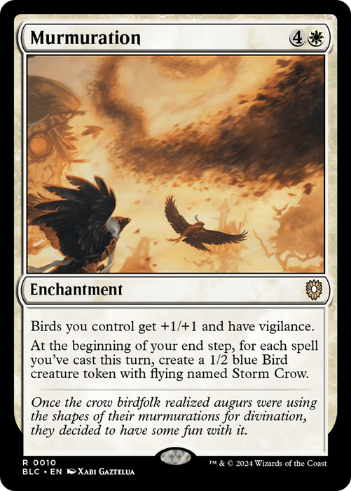 Murmuration (BLC-010) - Bloomburrow Commander - for just $0.11! 
