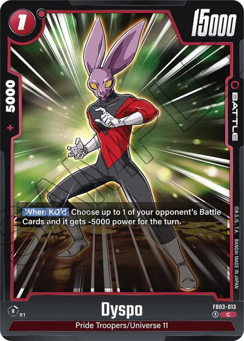 Dyspo (FB03-013) [Raging Roar] - for just $0.10! 