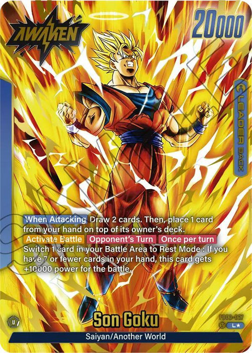 Son Goku (FB03-027) (Alternate Art) [Raging Roar] - for just $11.60! 