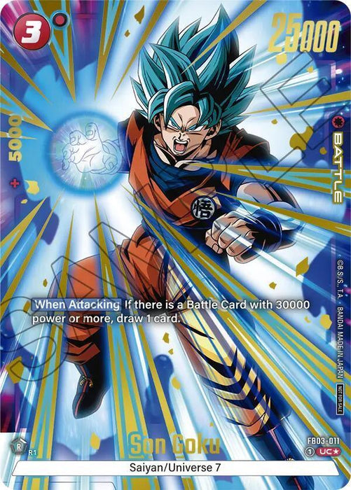 Son Goku (FB03-011) (Championship Pack 02) (Gold) [Fusion World Tournament Cards] - for just $7.30! 