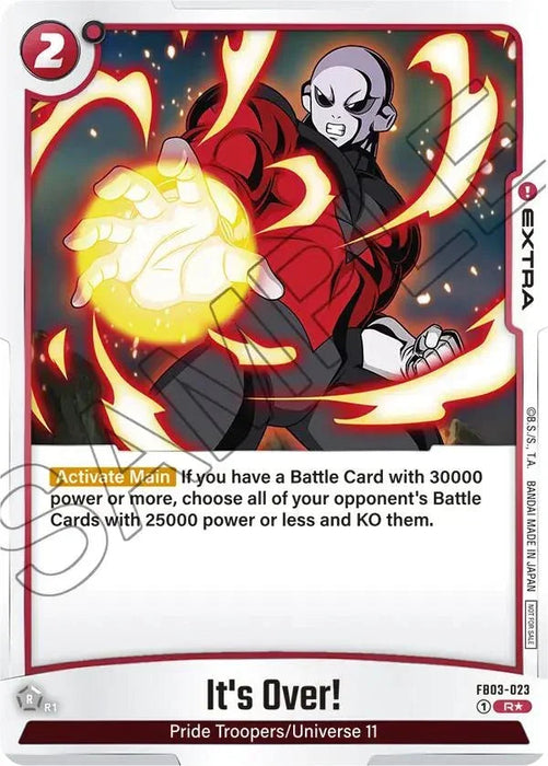 It's Over! (FB03-023) (Championship Pack 02) [Fusion World Tournament Cards] - for just $0.45! 