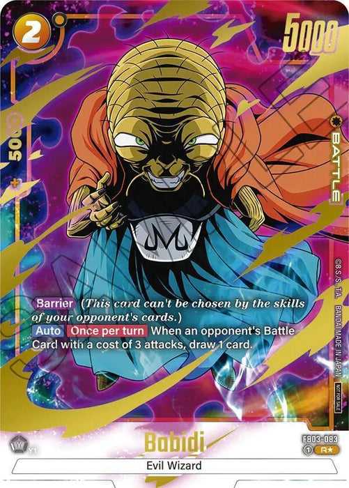 Babidi (FB03-083) (Championship Pack 02) (Gold) [Fusion World Tournament Cards] - for just $0.75! 