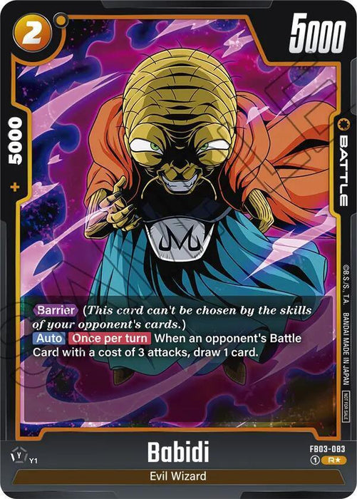 Babidi (FB03-083) (Championship Pack 02) [Fusion World Tournament Cards] - for just $0.15! 