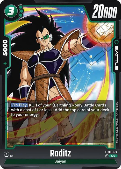 Raditz (FB03-073) [Raging Roar] - for just $0.10! 