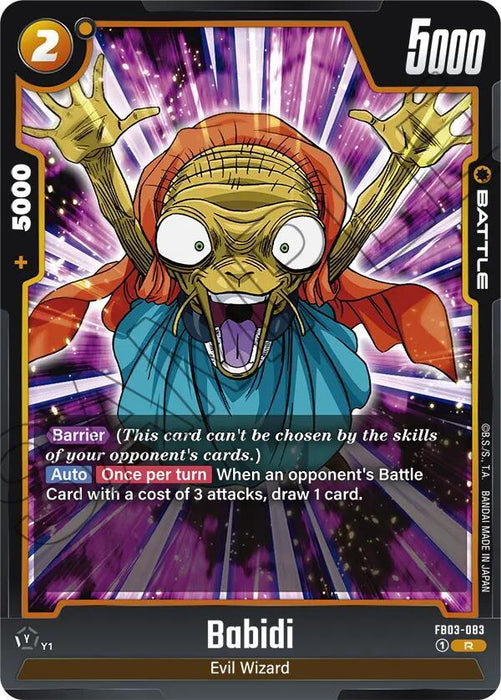 Babidi (FB03-083) [Raging Roar] - for just $0.10! 
