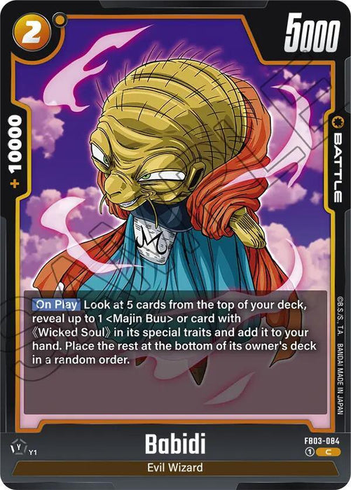 Babidi (FB03-084) [Raging Roar] - for just $0.10! 