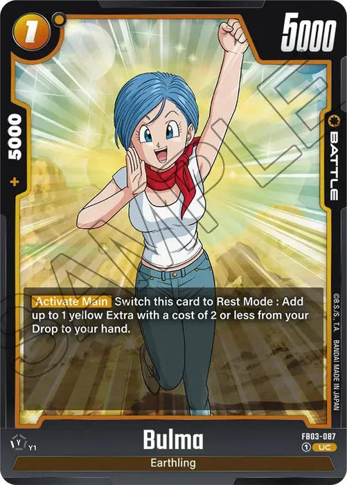 Bulma (FB03-087) [Raging Roar] - for just $0.15! 