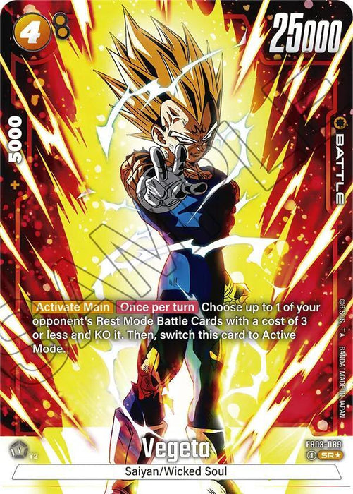 Vegeta (FB03-089) (Alternate Art) [Raging Roar] - for just $12.20! 