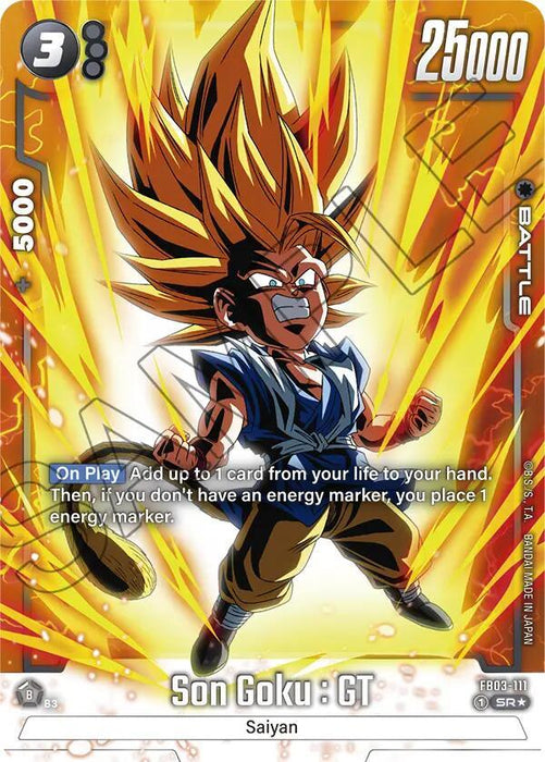 Son Goku : GT (FB03-111) (Alternate Art) [Raging Roar] - for just $2.40! 