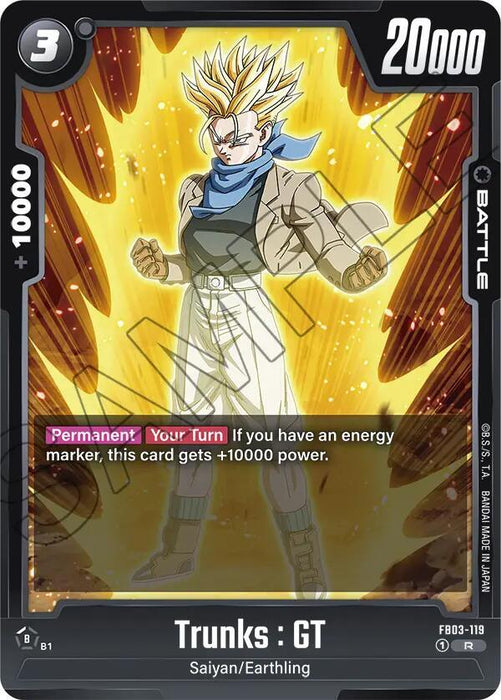 Trunks : GT (FB03-119) [Raging Roar] - for just $0.10! 