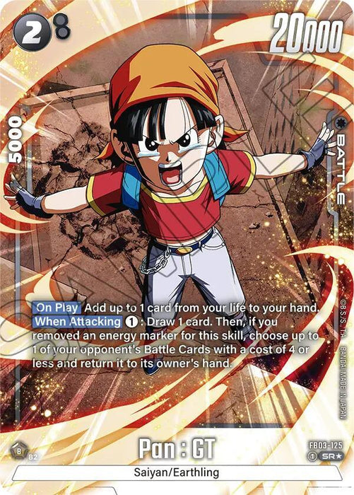 Pan : GT (FB03-125) (Alternate Art) [Raging Roar] - for just $1.60! 