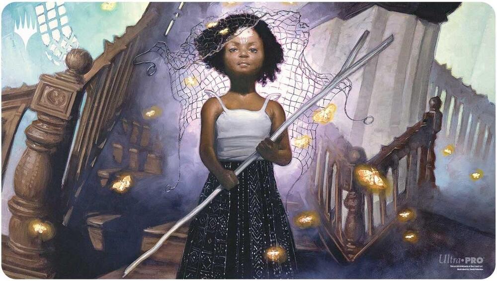 Ultra PRO: Playmat - Duskmourn Commander B (Aminatou, Veil Piercer) - for just $14.95! 