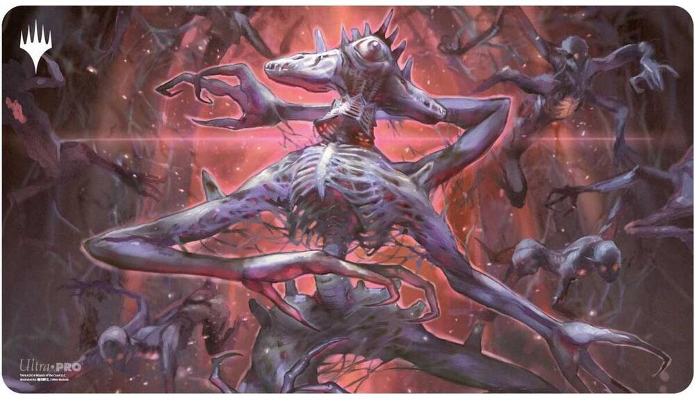 Ultra PRO: Playmat - Duskmourn Mythic Cycle Black (Overlord of the Balemurk) - for just $14.95! 
