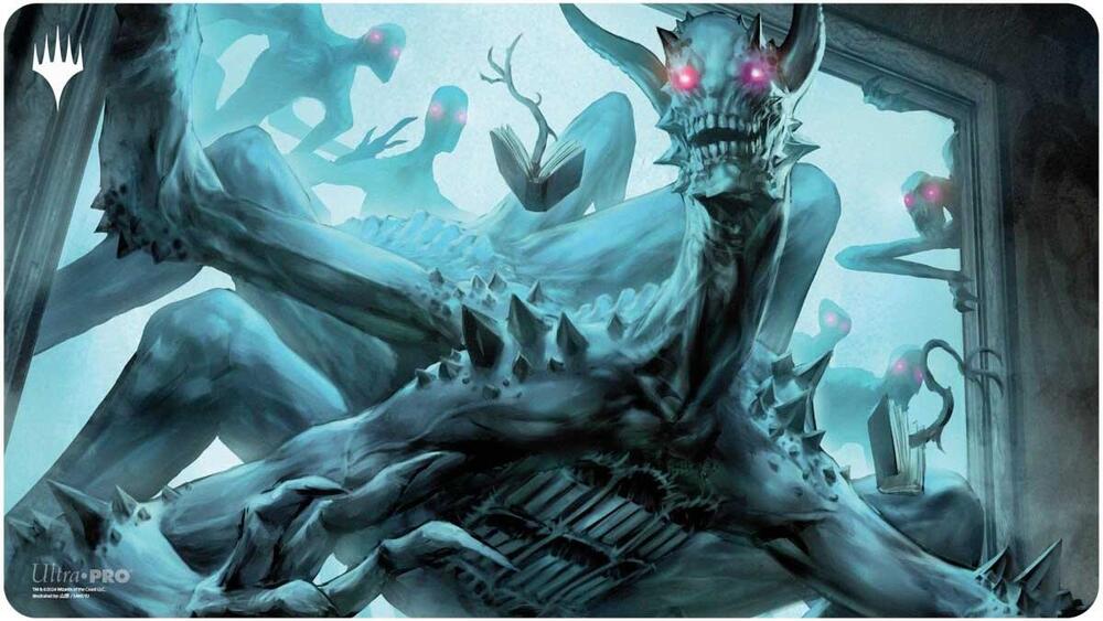 Ultra PRO: Playmat - Duskmourn Mythic Cycle Blue (Overlord of the Floodpits) - for just $14.95! 