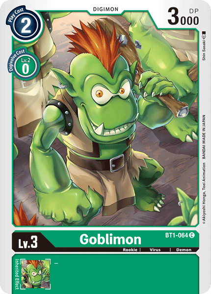 Goblimon [BT1-064] [Release Special Booster Ver.1.0] - Just $0.10! Shop now at Retro Gaming of Denver