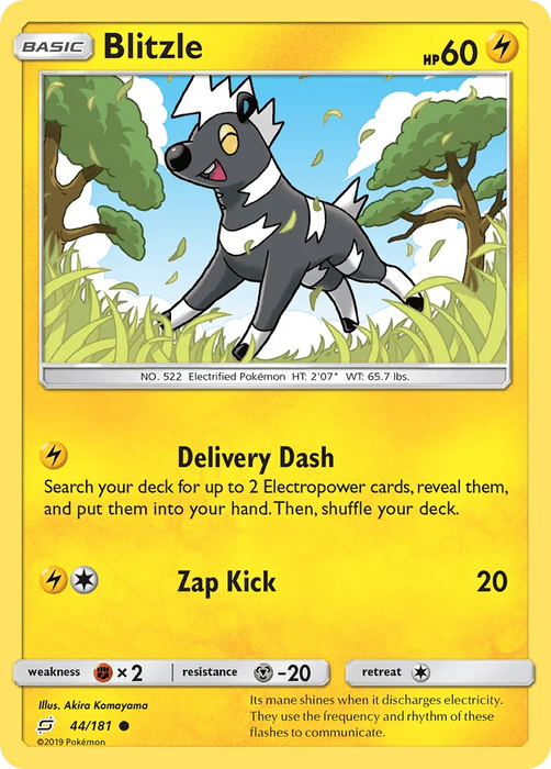 Blitzle (44/181) [Sun & Moon: Team Up] - for just $0.10! 