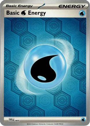 Basic Water Energy 003 - SV Shrouded Fable Reverse Holofoil - for just $0.20! 