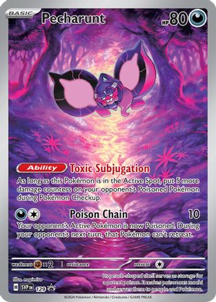 Pecharunt 129 - SV Scarlet & Violet Promo Cards Holofoil - for just $1.17! 