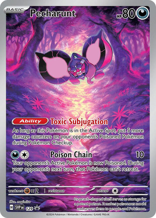 Pecharunt (129) [Scarlet & Violet: Black Star Promos] - for just $0.65! 