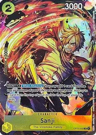 Sanji (Premium Card Collection -BANDAI CARD GAMES Fest. 23-24 Edition-) (OP03-102) - One Piece Promotion Cards Foil - for just $2.83! 