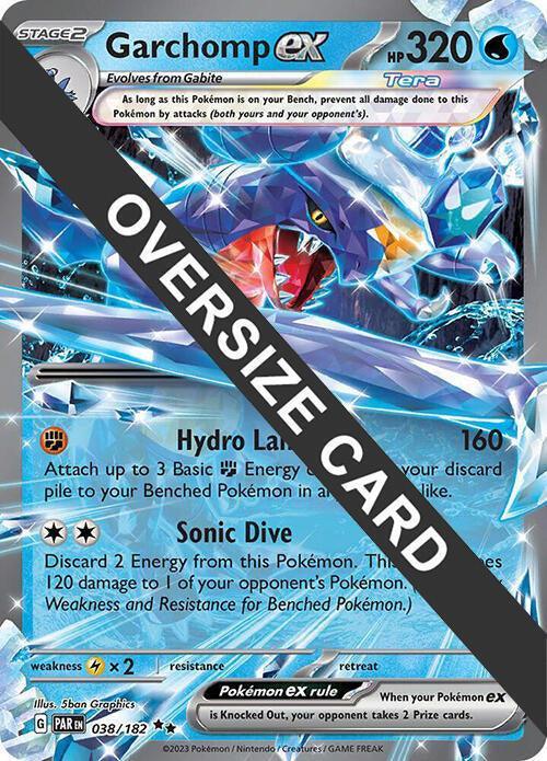 Garchomp ex (038) (Jumbo Card) [Scarlet & Violet: Paradox Rift] - for just $0.10! 