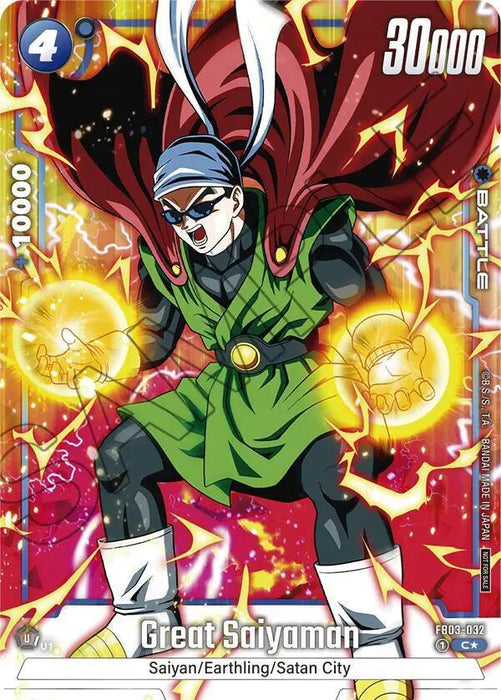 Great Saiyaman (FB03-032) (Tournament Pack -Winner- 03) [Fusion World Tournament Cards] - for just $4.25! 