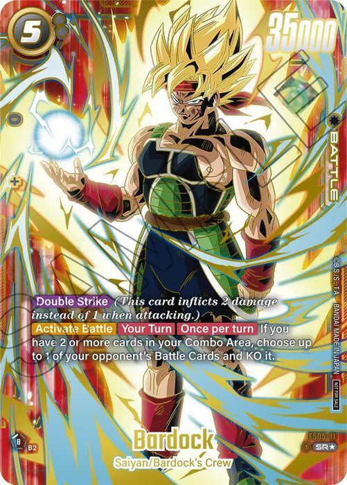 Bardock (FS05-11) (Gold) [Fusion World Tournament Cards] - for just $57.90! 