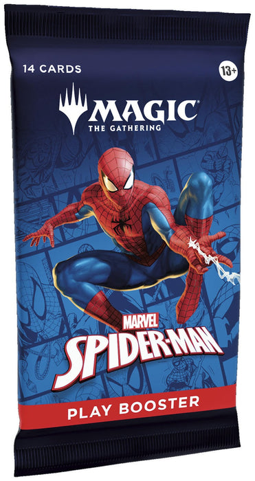 Magic: The Gathering Marvel Spider-Man Play Booster Pack - MTG Trading Cards - for just $7.99! 