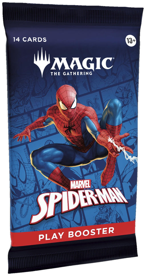 Magic: The Gathering Marvel Spider-Man Play Booster Pack - MTG Trading Cards - for just $7.99! 