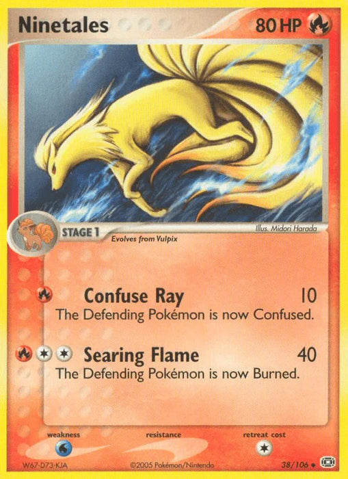 Ninetales (38/106) [EX: Emerald] - for just $2.75! 