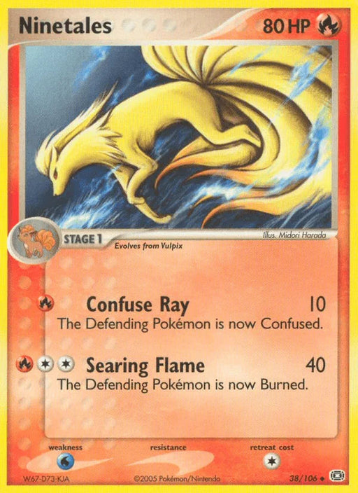 Ninetales (38/106) [EX: Emerald] - for just $3.05! 