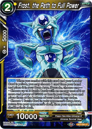 Frost, the Path to Full Power (BT7-087) [Assault of the Saiyans] - for just $0.10! 