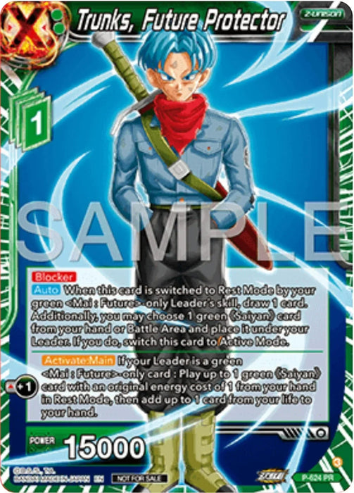 Trunks, Future Protector (P-424) [Promotion Cards] - for just $0.20! 