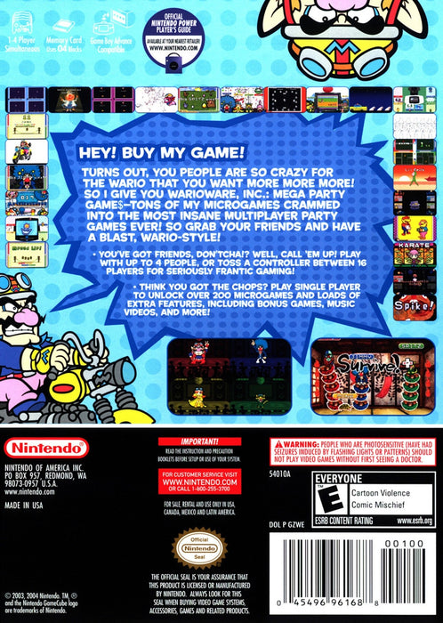 Wario Ware: Mega Party Games! – GameCube (GC) - for just $49.99! 