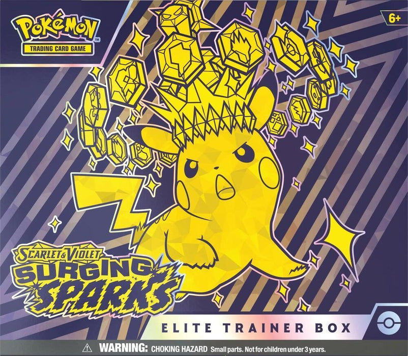 Scarlet & Violet: Surging Sparks - Elite Trainer Box - for just $150! 