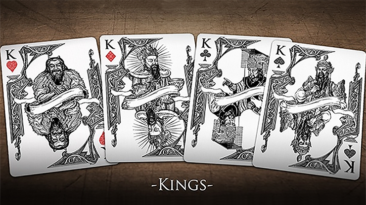 Bicycle Middle Kingdom (White) Playing Cards - for just $9.99! 