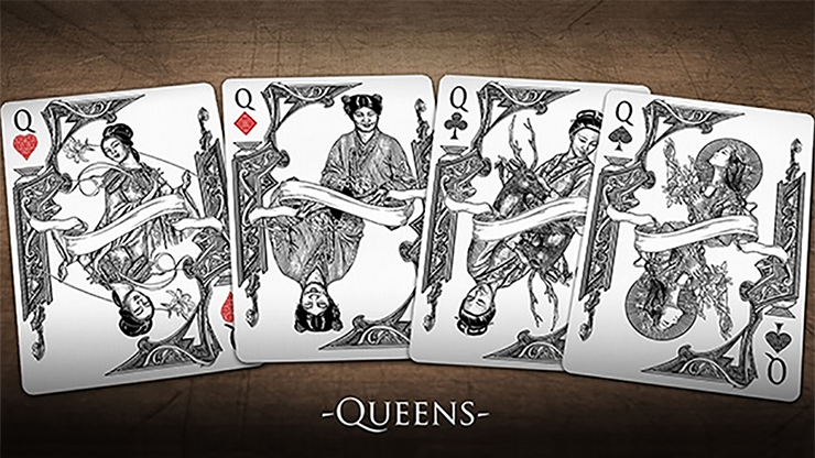Bicycle Middle Kingdom (White) Playing Cards - for just $9.99! 