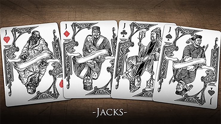 Bicycle Middle Kingdom (White) Playing Cards - for just $9.99! 
