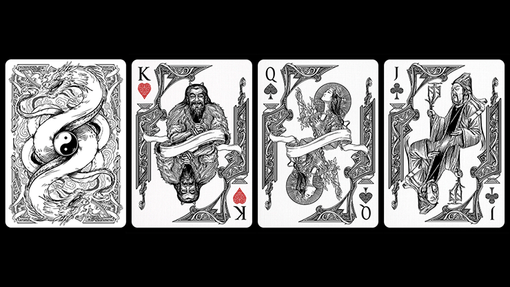 Bicycle Middle Kingdom (White) Playing Cards - for just $9.99! 