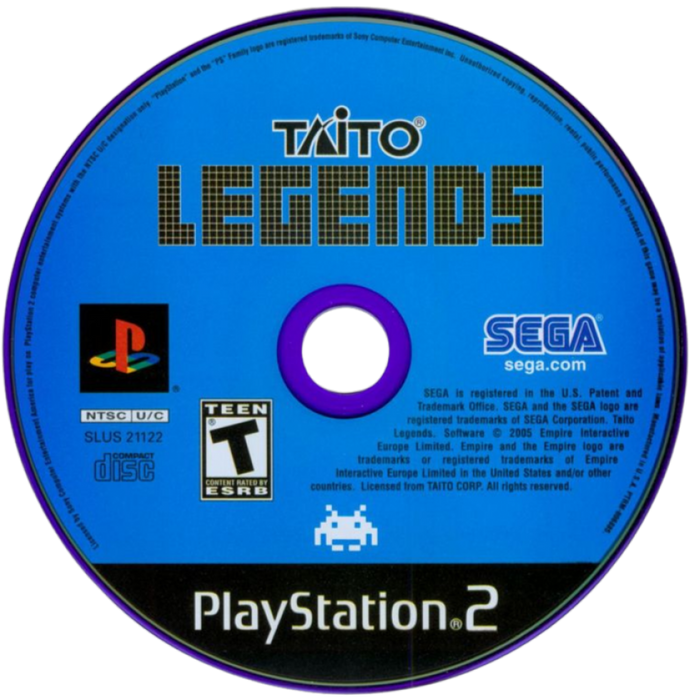 Taito Legends – PlayStation 2 (PS2) - for just $9.99! 
