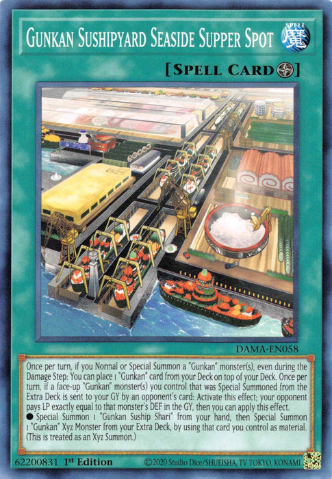 Gunkan Sushipyard Seaside Supper Spot [DAMA-EN058] Common - for just $0.10! 