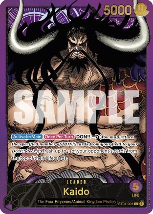 Kaido (Premium Card Collection -Leader Collection-) (ST04-001) - One Piece Promotion Cards Foil - for just $7.47! 