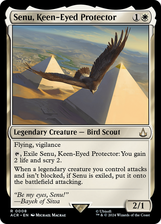 Senu, Keen-Eyed Protector (ACR-008) - Assassin's Creed - for just $0.30! 