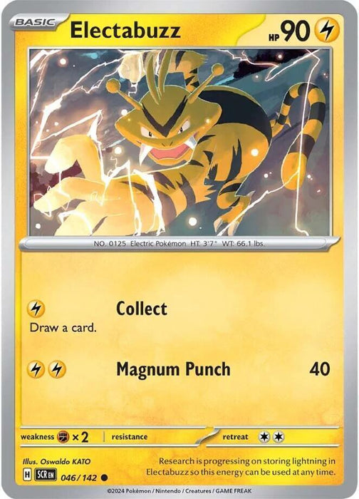 Electabuzz (046/142) [Scarlet & Violet: Stellar Crown] - for just $0.10! 